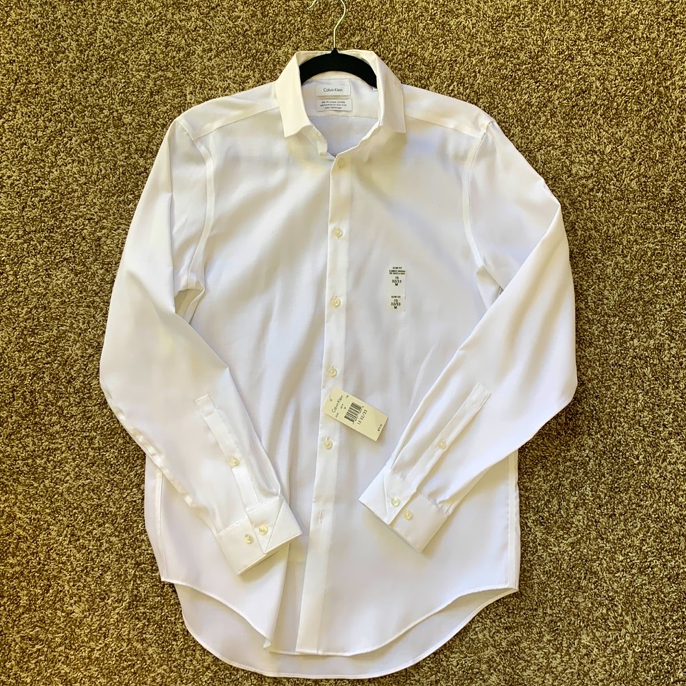 Never used with tags cK shirt M size